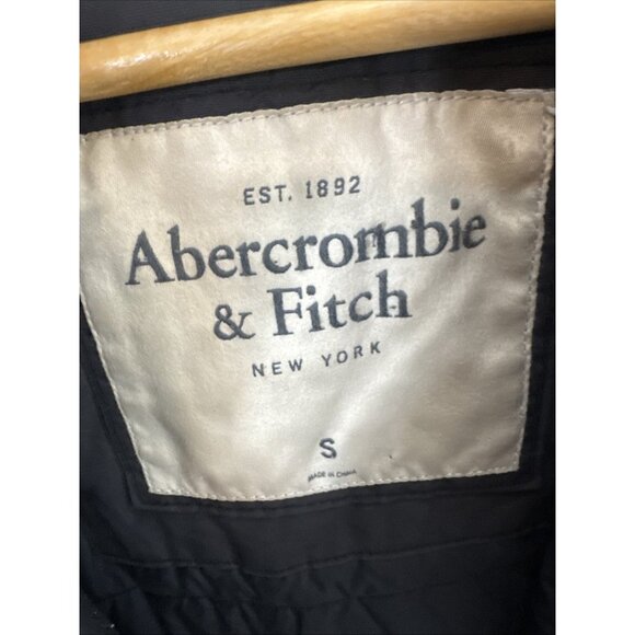 Abercrombie & Fitch Heather Gray Wool Blend Army Field Jacket Men’s S - Picture 9 of 11